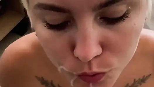 My Little Betsy Oral Creampie Compilation 3 - Cumshot in Mouth, Cum Swallowing and Eating