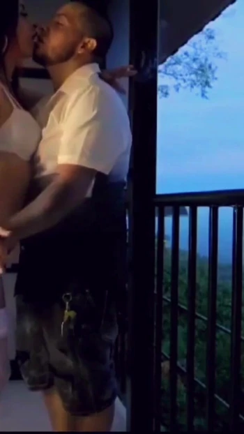 Spectacular moment from "They caught us having sex on the balcony ... but he couldn't stop! 😳"