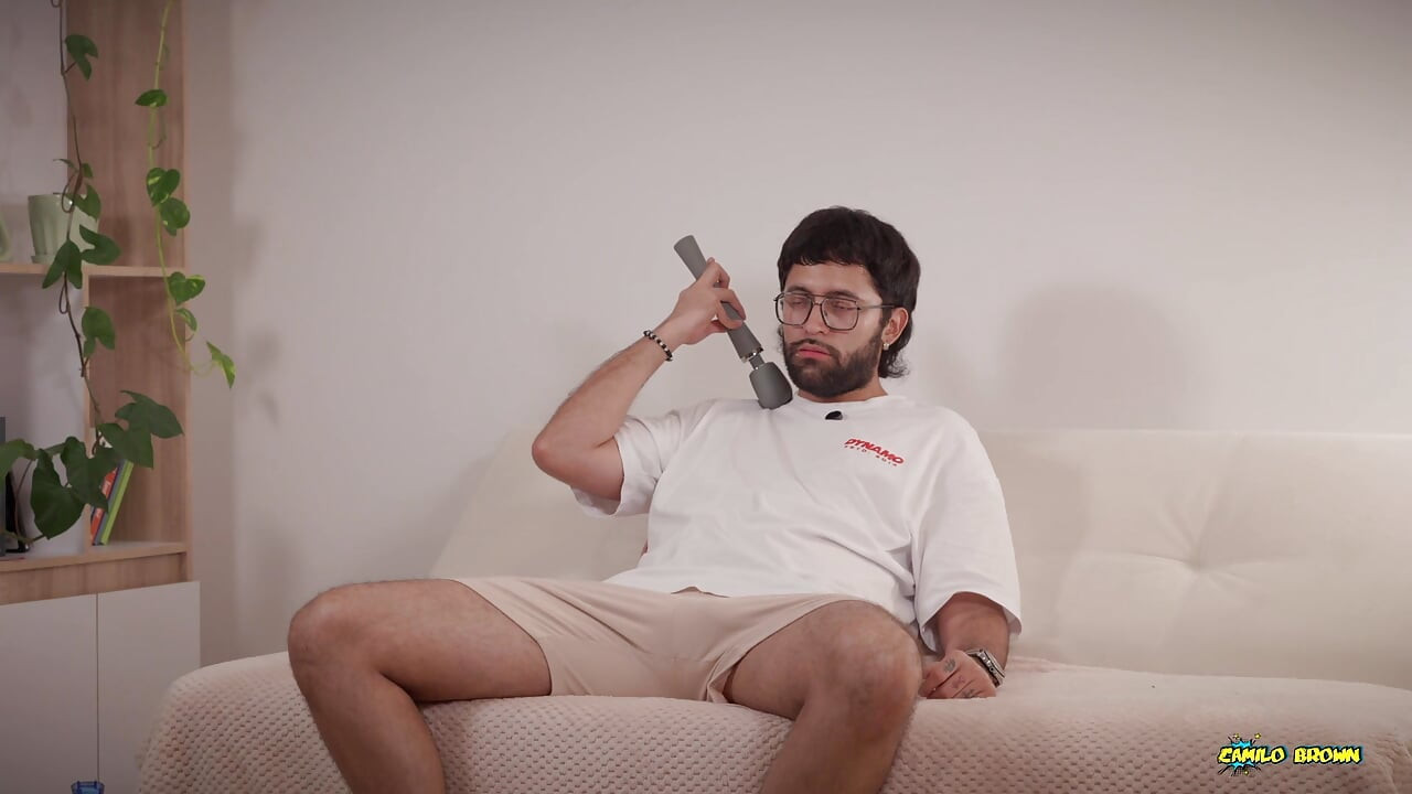 Magic Wand Solo – From Big Bulge to Handsfree Cum & Explosive Male Squirt Post-Cum