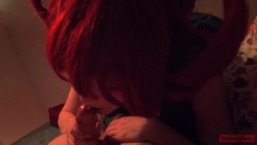 Kasane Teto dientot habis-habisan?! Seks cosplay - blowjob - tongkat ajaib