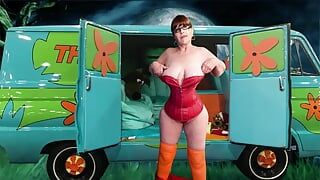 Baka Velma je fingerovana i jebana jezikom do orgazma 08062023 KAMERA 14