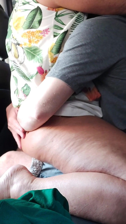 Stepmom rides her stepson in the car in public | Clip 3