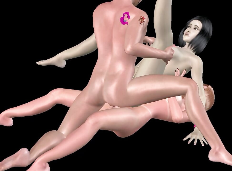 애니메이션 쉬멜 포르노 - 아름다운 쉬멜과 남자가 소녀의 보지와 엉덩이를 두 번 관통