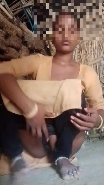 Jaw-dropping moment from "Desi bhabhi put bamboo in chute, remove water from chute."