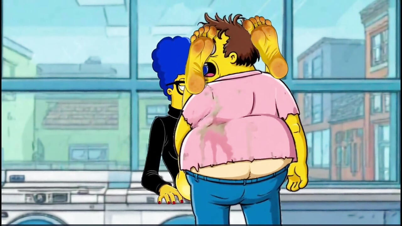"나의 하나님, 내가 얼마나 낮게 쓰러졌는가!" 카툰 풋 페티쉬
