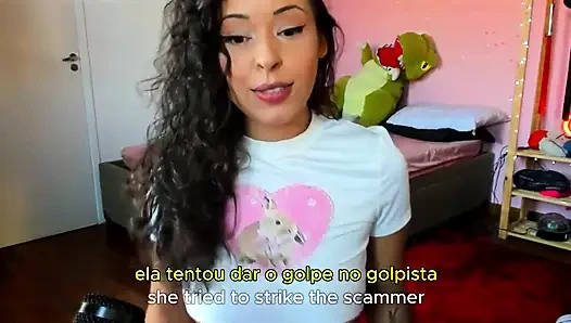 Roulette spielen - heiße brünette live - espuleta Maia