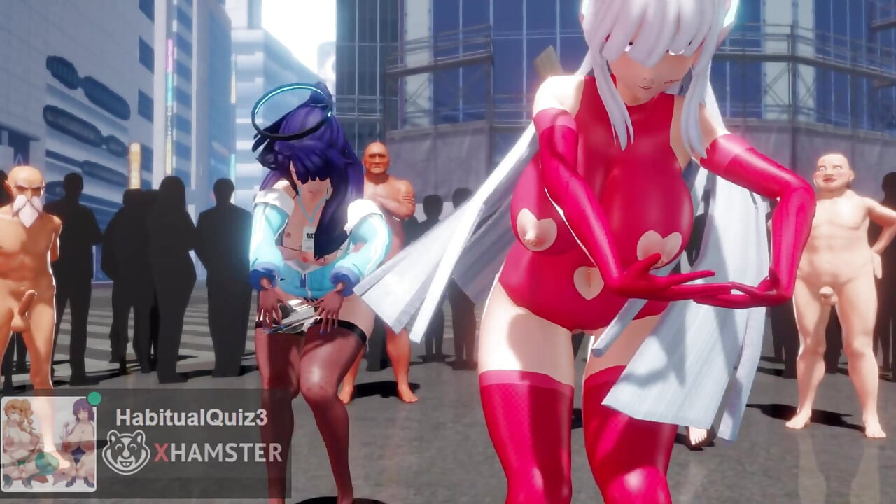 mmd r18 3d hentai ahegao Blue Archive Cellphone paranoia girl sexy princess ntr dildo fuck hard sex ahegao blowjob