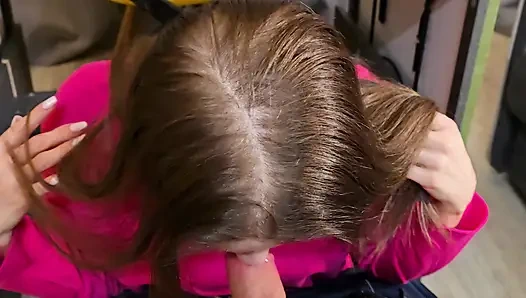 Ein fremder im winterwald