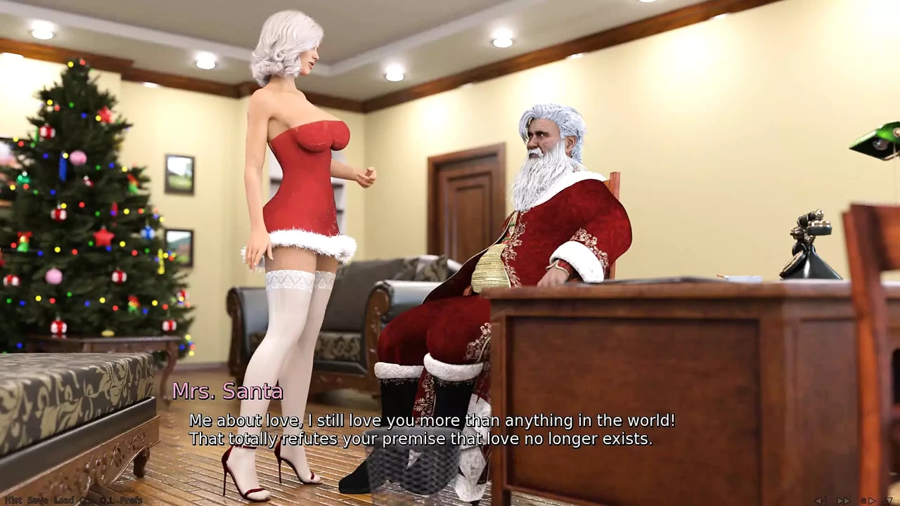 Laura Lustful Secrets: Santa Claus and His Sexy Blonde Wife Ep 1 Christmas Special