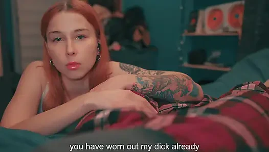 Stepbrother Is Caught in a Crossfire so Hot the House Leaned Like a Whore - Stepfamily Gangbang Threesome