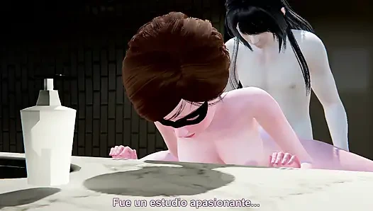 Ofisimde sadakatsiz olmak isteyen elastigirl - 3d animasyon