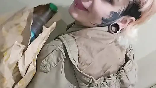 Argentinian Girl Has Sex in the Parking Lot