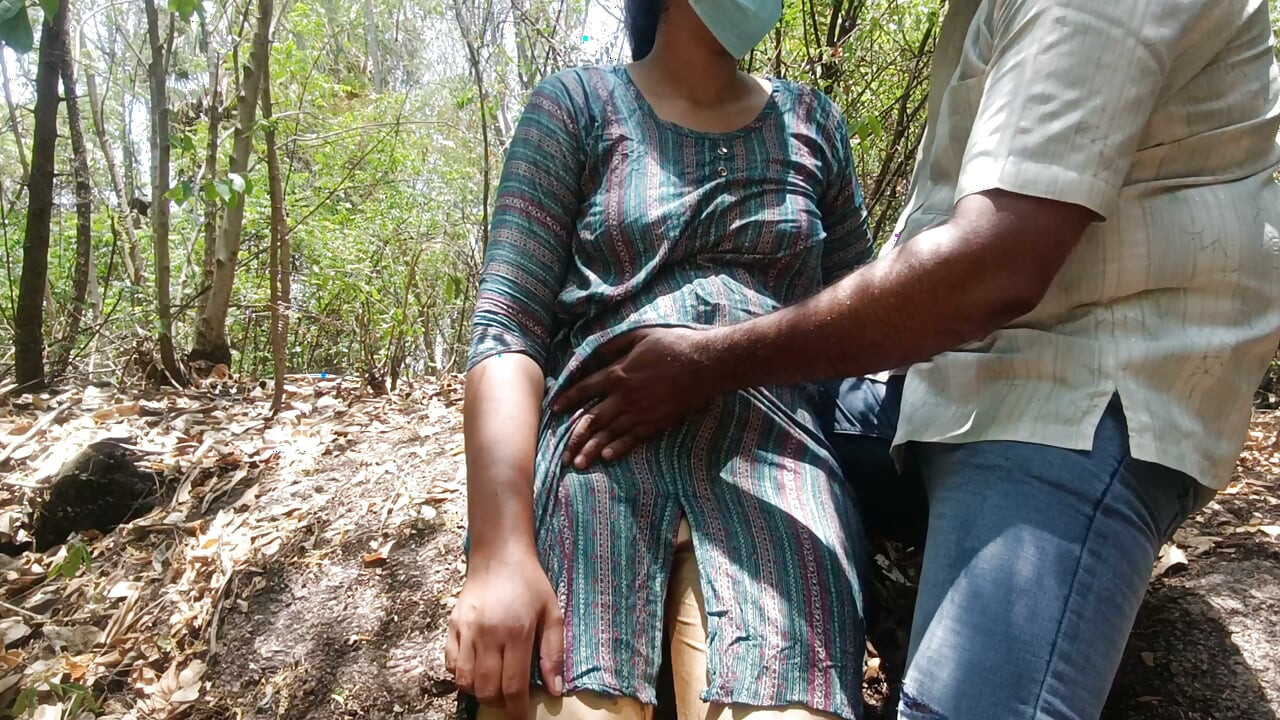 Unexpected experience in forest outdoor