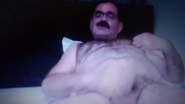 hairy man