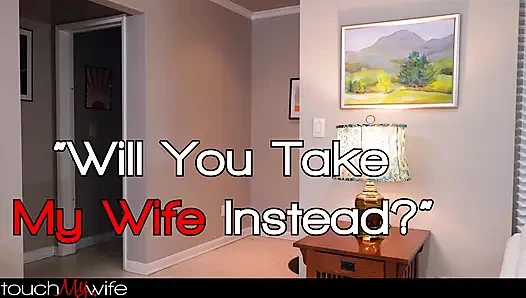 TouchMyWife - Goth Housewife Pays Off Gambler's Debt - Violet Voss