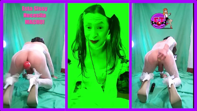 Sissy masturbation