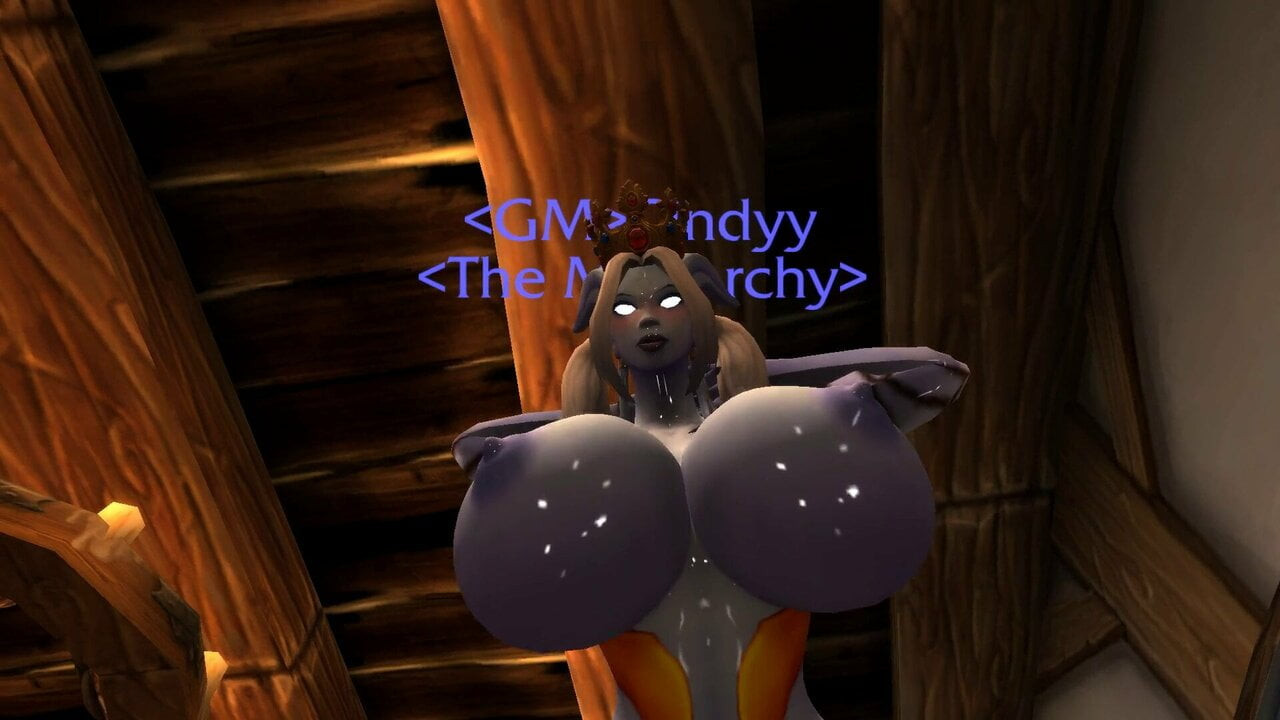 Big titted anal whore Draenei