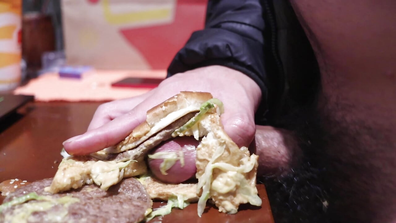 fucking and wrecking a burger