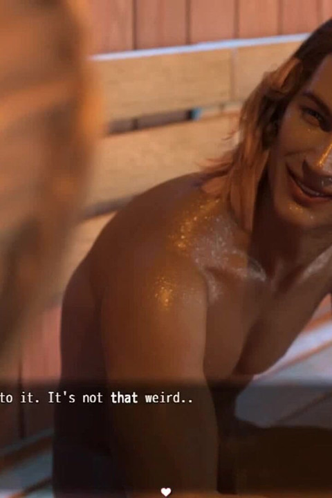 Lisa: 사우나에서 자지를 빨아주는 그녀의 베프 ep.24