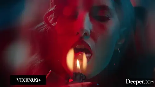 Daha derine. Bağlı ashley lane ve octavia red büyük zenci yarağıyla sert sikişiyor, tüm yol boyunca çığlık atıyorlar