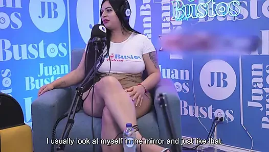Natural Big Tits MILF Antonella Jones Fucks a BBC in a Hot Podcast