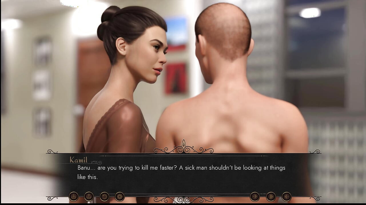 Banu in the West 1 Kamil Is Sick and Banu Tease Him