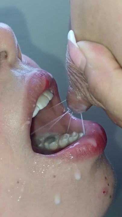 Kneeling POV: Direct Breast Milk Squirt to Mouth & Intense Tits Play on Couch | Clip 1