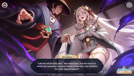 Harem Fantasy - Kinky Ninja Scroll Gameplay Part 1 - Entering the Village of Kagura