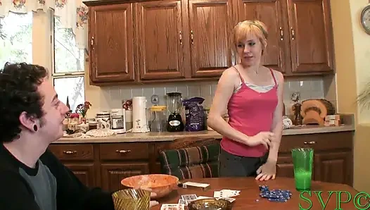 18-year-old Rae Smokes for Her Stepbrother