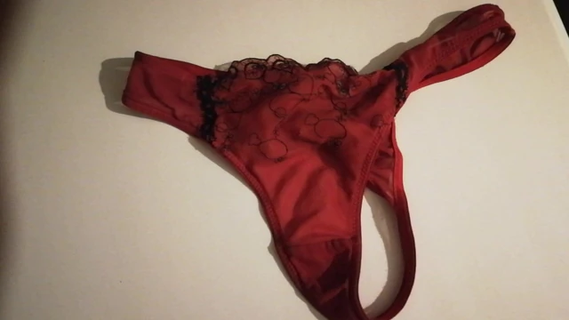 Cum in my step moms dirty panties