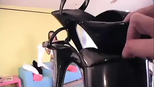 Милашка Annie Cruz эпично слюни и трахаю задницу Aughites, винтаж