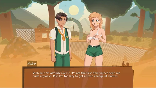 Camp Mourning Wood - Part 13 - Sexy Bra by Loveskysanhentai