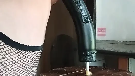 Deep Dildo Cock Tie Up And Lingerie