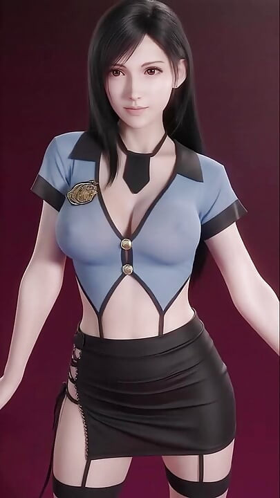 Tifa's Sleek Dance (Aespa - Whiplash) Uncensored Hentai AI Generated