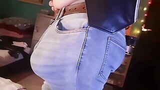 Непристойная мультяшная джинса