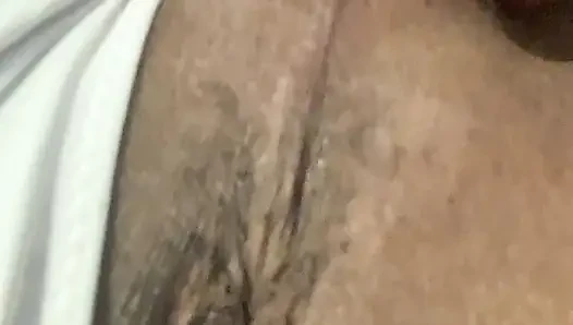 Big dick trans plays with her asshole and huge cock