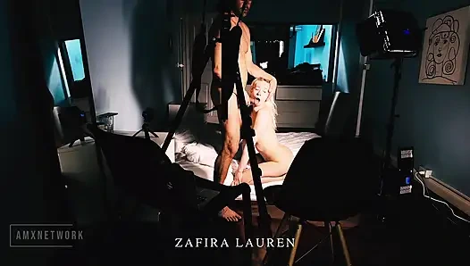 За кулисами с Faphouse модель Zafira Lauren