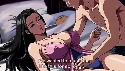 Stepson come in stepmom room and seduce her while father is on same bed