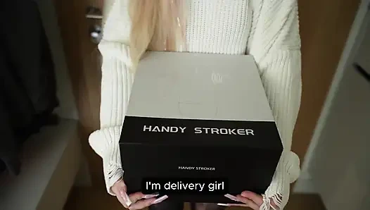 Das Heiße Kuriermädchen Gefickt Und Nahm Das Paket Kostenlos an