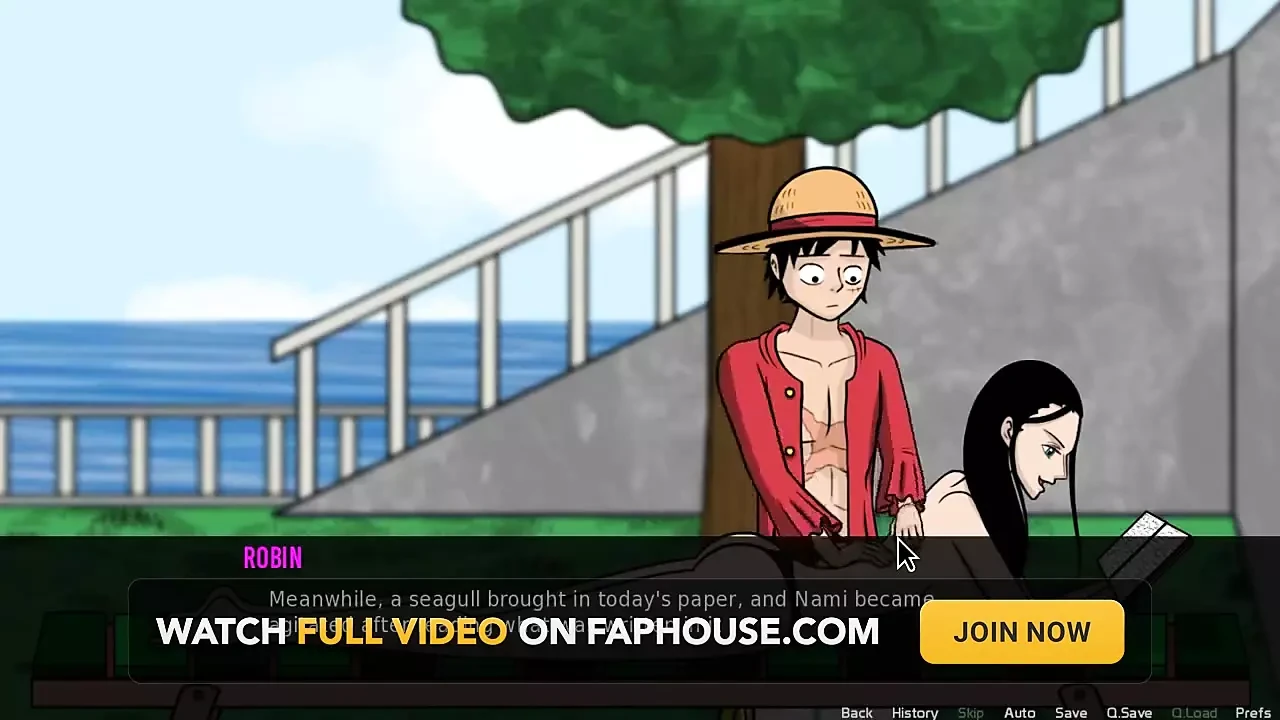 Jeden kus chtíče - jeden kus - v1.6 část 3 Nico Robin nahé tělo na slunci od Loveskysanx