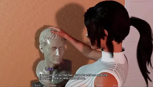 Croft adventure #1 - Lara can't stop thinking about the lesbian