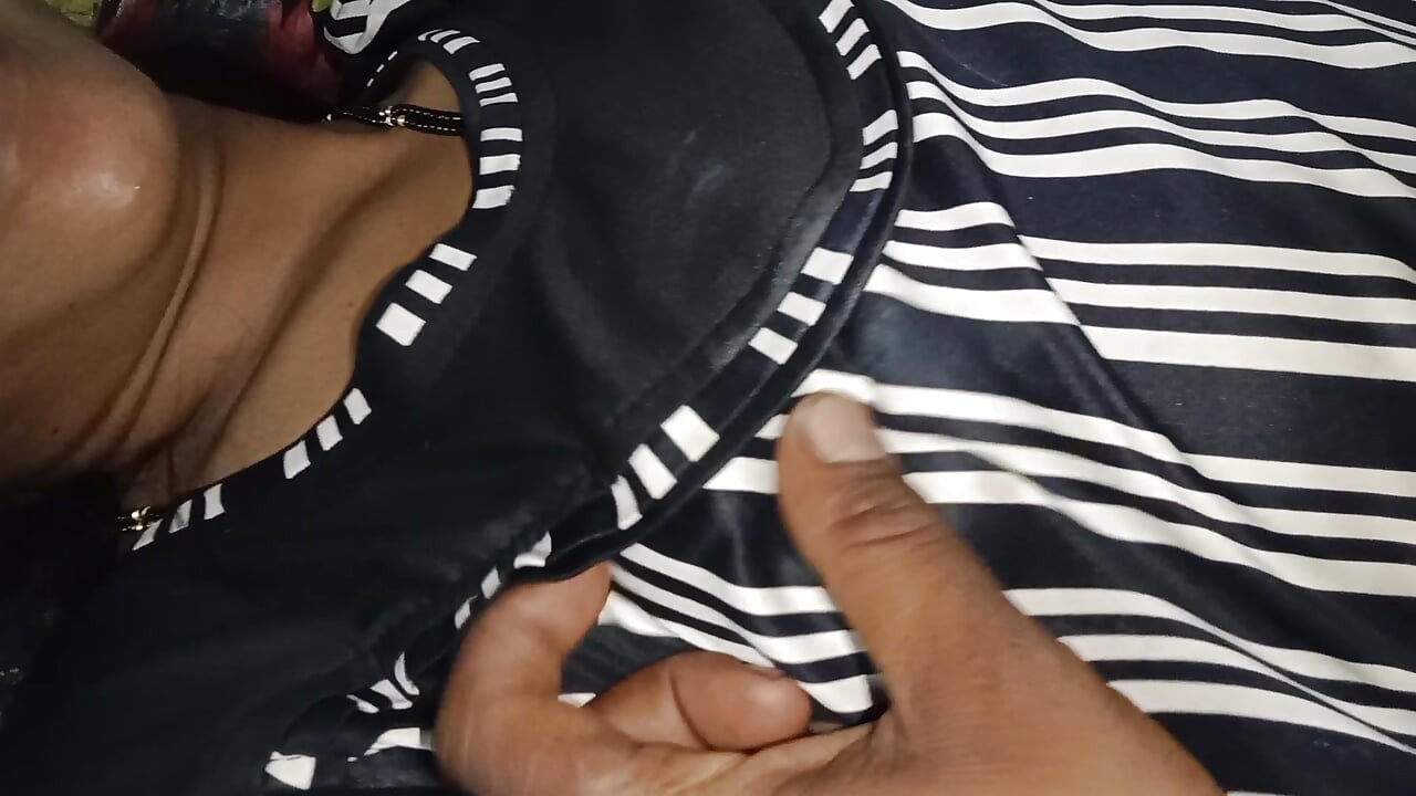 The desi bhabhi didn't get any pleasure from the cock, so she's fingering her pussy to get off.
