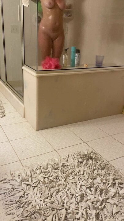 Wife in shower