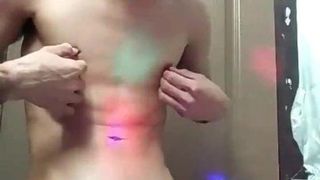 thick dick asian twink JO on cam (39'')