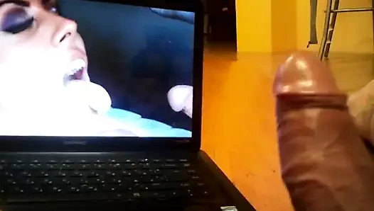 cum blast on my feet