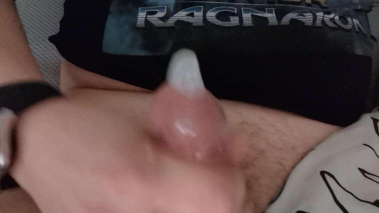 Cum in condom