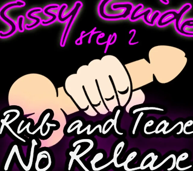 AUDIO ONLY - Sissy guide step 2 rub and tease no release