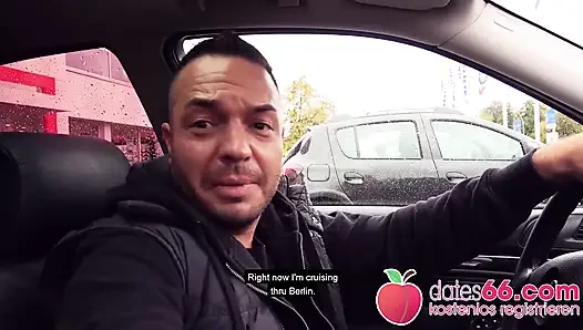 Hot cock sucking at the drive thru by Sidney Dark!