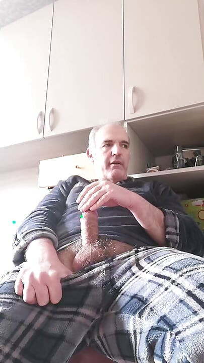 A Long Sunday Jerking My Cock and Pissing in the Empty Plastic Bottle