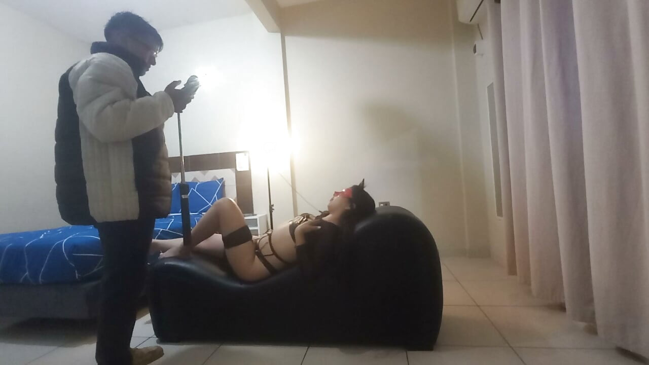 I convinced her to take nude photos